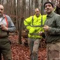 Avec les bucherons dans la forêt près de Lemberg